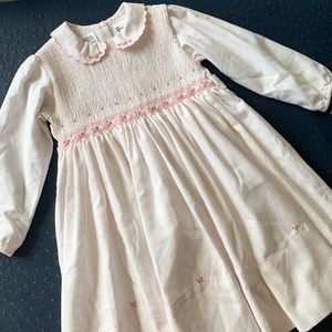 NWT Handsmocked Sarah Louise Toddler Dress
